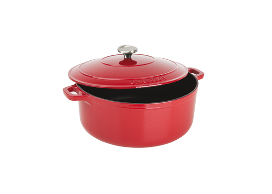 Cocotte ronde rouge